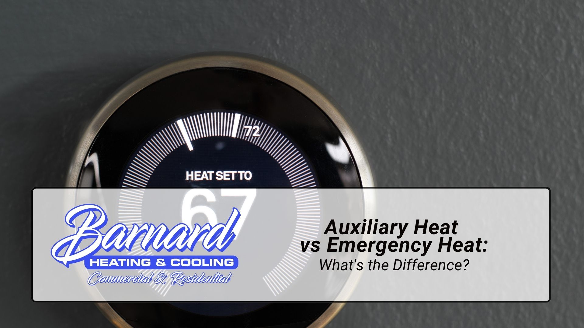 Auxiliary Heat vs. Emergency Heat What&#8217;s the Difference